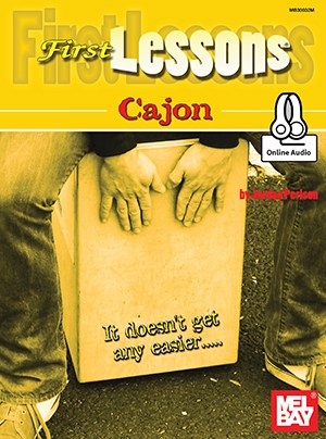 Jordan Perlson: First Lessons Cajon (Book/Online Audio)