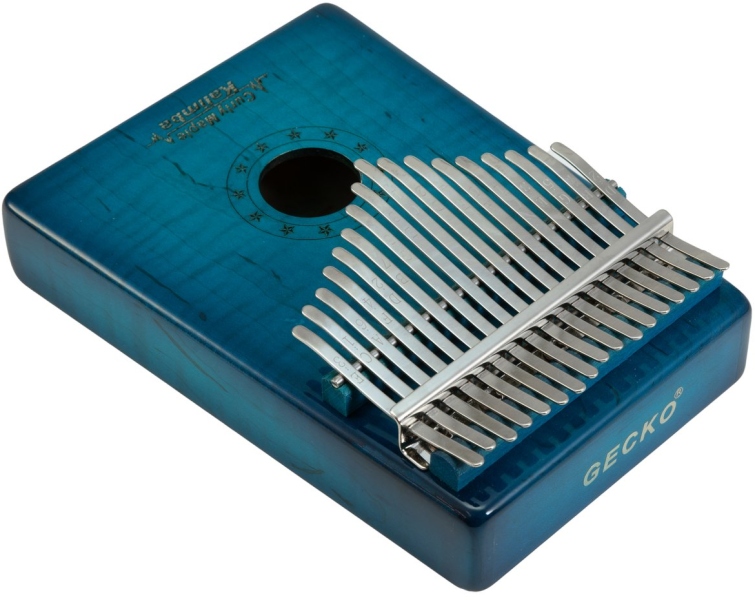 Dimavery KL-6 Kalimba,17 C, Blue