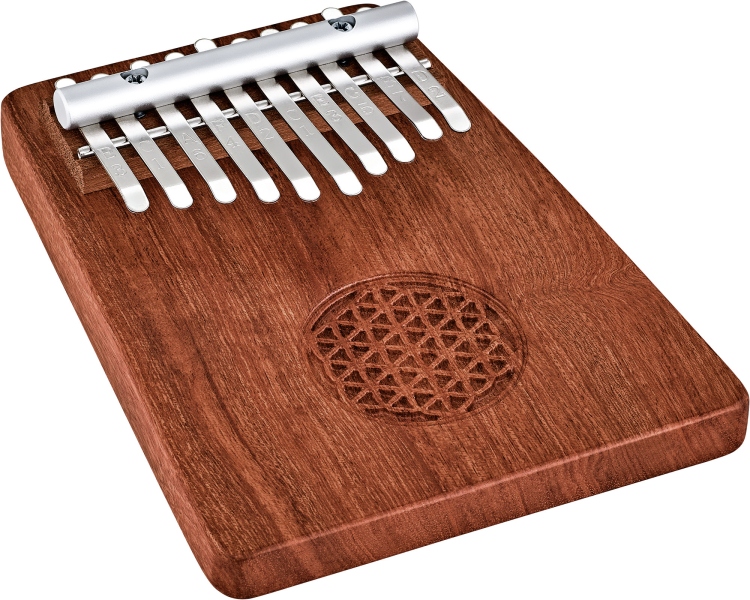 Meinl Sonic Energy Solid Flower of Life Kalimba Zambesi Redwood