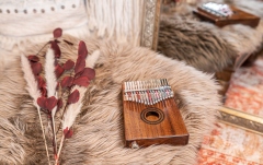 Kalimba Meinl Sonic Energy Soundhole Pickup Kalimba Acacia