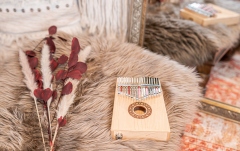 Kalimba Meinl Sonic Energy Soundhole Pickup Kalimba Maple