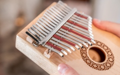 Kalimba Meinl Sonic Energy Soundhole Pickup Kalimba Maple