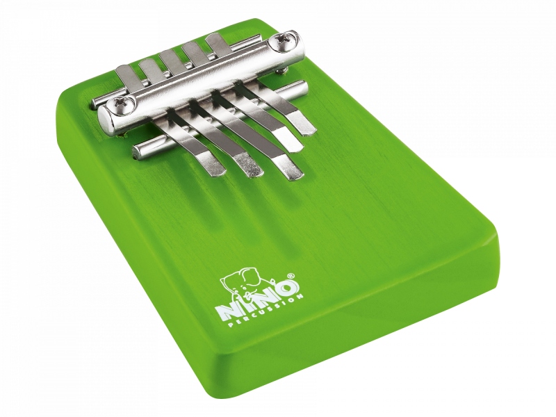 Nino Percussion Wood Kalimba Green