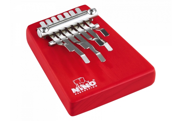 Nino Percussion Wood Kalimba Red