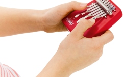 Kalimba Nino Percussion Wood Kalimba Red