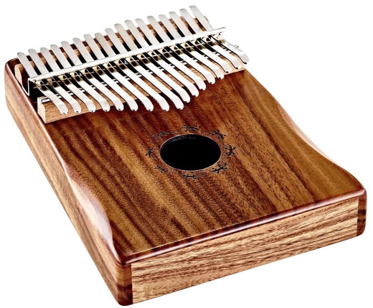 Ortega Lizard Acoustic Kalimba Solid Acacia OKB1