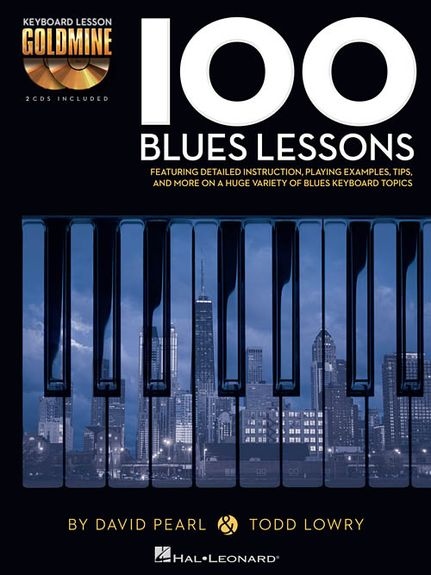 KEYBOARD GOLDMINE 100 BLUES LESSONS PF BK/2CD