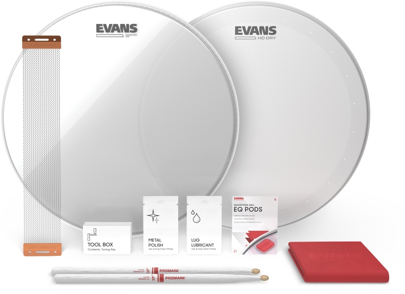 Evans HD Dry Snare Tune Up Kit 13 inch