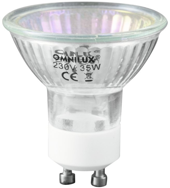 Omnilux GU-10 230V/50W 1500h 25° blue
