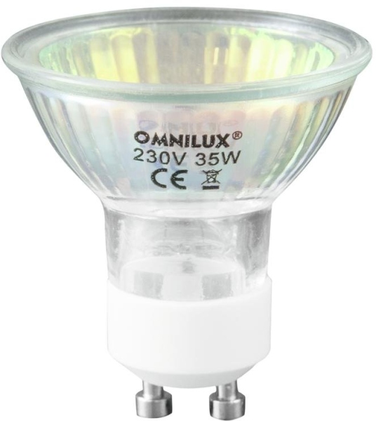 Omnilux GU-10 230V/50W 1500h 25° red
