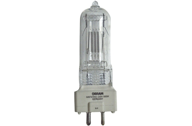 Lampa halogen Osram 64672 M40 230V/500W GY-9.5 2000h