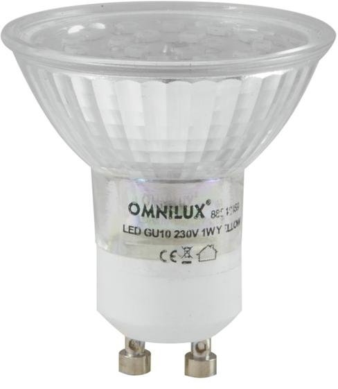 Omnilux GU-10 230V 18 LED UV active