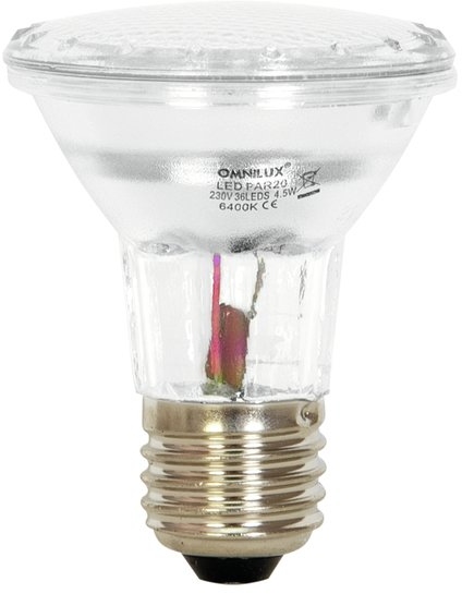 Omnilux PAR-20 240V E-27 36 LED 5mm yellow