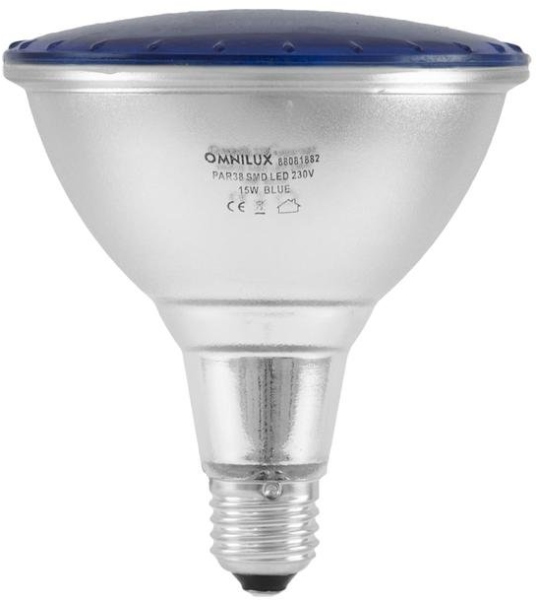 Omnilux PAR-38 230V 15W LED blue