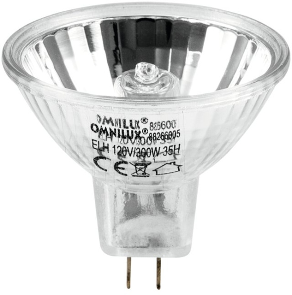 Omnilux ELH 120V/300W GY-5.3 50mm