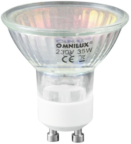 Omnilux GU-10 230V/50W 1500h 25° green