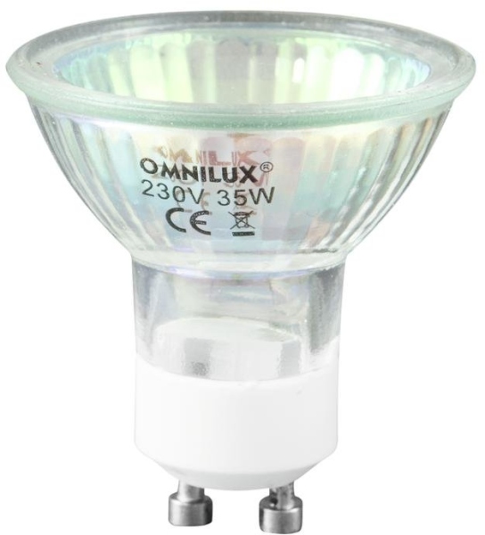 Omnilux GU-10 230V/50W 1500h 25° yellow