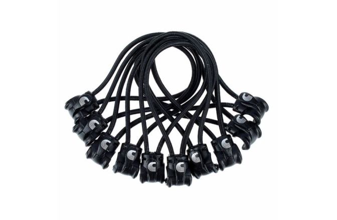 Legături Elastice pentru Cabluri Daddario Elastic Cable Ties PW-ECT-10