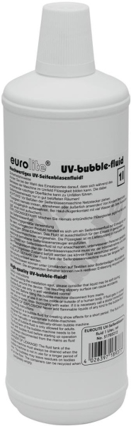 Eurolite UV-Bubble 1l roșu