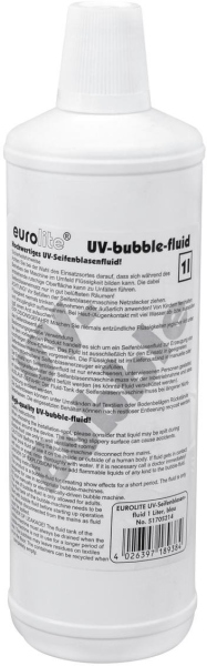 Eurolite UV Bubble Fluid Set 3x1l