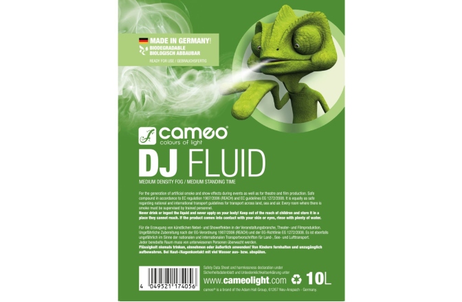 Lichid fum/ceata Cameo DJ Fluid 10L