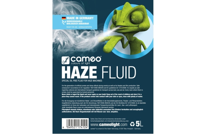 Lichid fum/ceata Cameo Haze Fluid 5L