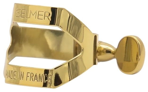Selmer Soprano Sax Ligature Gold Lacquered