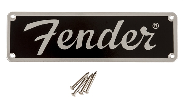 Fender Tweed Amplifier Logo Black