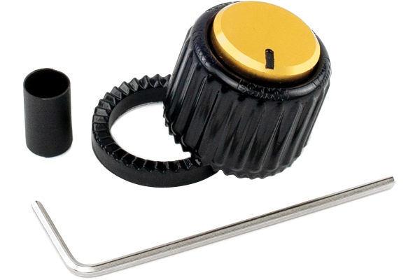 LokNob Large - Black/Gold