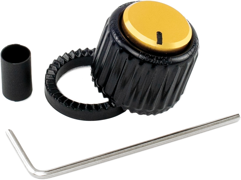 Daddario LokNob Large - Black/Gold