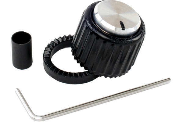 LokNob Large - Black/Silver