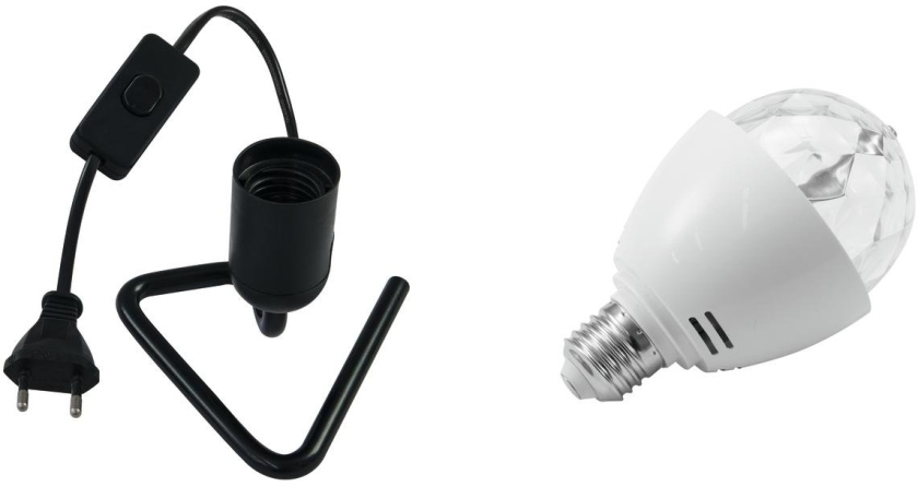 Eurolite Set LED BC-1 RGB + Triangle base black
