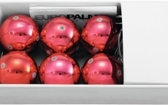 Lumini Decorative Europalms LED Christmas Ball 6cm, red 6x