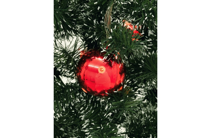 Lumini Decorative Europalms LED Christmas Ball 6cm, red 6x