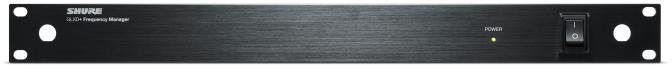 Shure GLXD+ frequency manager, 6 x GLXD4+R antenna signal and power, without RSMA cable