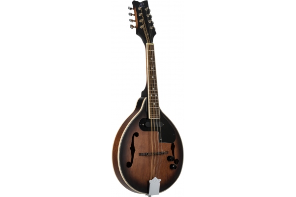Ortega Americana Series A-Style Mandolin 8 String with Pickup - Satin Whiskey Burst / Chrome HW
