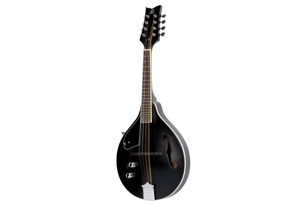 B-Grade  A-Style Series Mandoline 8 String Lefty - black + Gigbag and Strap