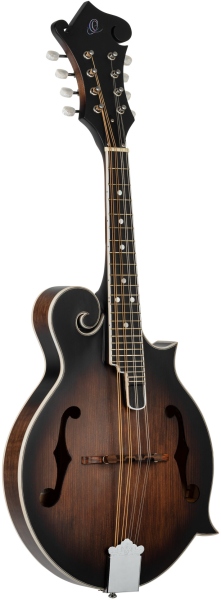 Ortega Americana Series F-Style Mandolin 8 String - Satin Whiskey Burst / Chrome HW