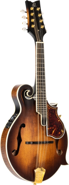 Ortega Mandoline F-Style Series inclusive Gigbag and Preamp - AVO - Antique Violin Oil