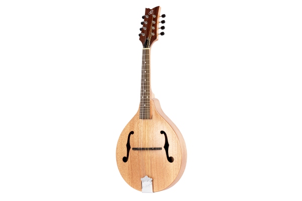 Ortega A-Style Series Mandoline 8 String Lefty - Natural Mahogany