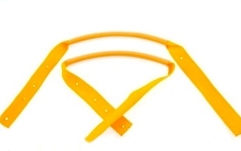 Mâner de cauciuc Hardcase Bass Case Handle - Textile Strap with rubber hose handle