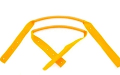 Mâner de cauciuc Hardcase Bass Case Handle - Textile Strap with rubber hose handle