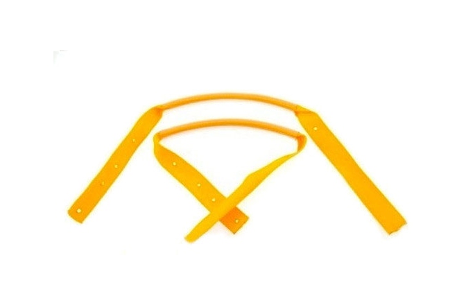 Mâner de cauciuc Hardcase Bass Case Handle - Textile Strap with rubber hose handle