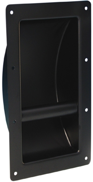 Adam Hall Bar Handle steel black powder-coated