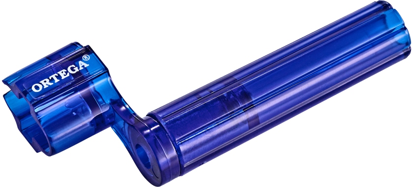 Ortega String Winder Deluxe - Transparent Blue