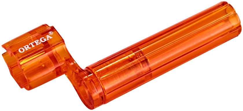 Ortega String Winder Deluxe - Transparent Orange