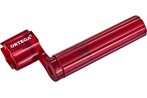 Ortega String Winder Deluxe - Transparent Red