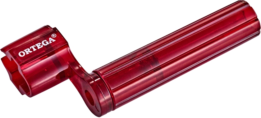Ortega String Winder Deluxe - Transparent Red