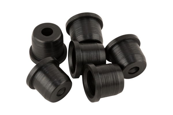 American Standard Tele Strings-Thru-Body String Ferrules Black (6)