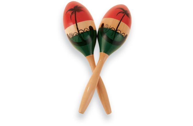 Maracas Latin Percussion  CP Wood Vopsit CP287